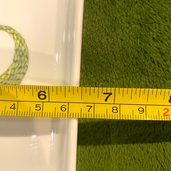 Sam Edelman Home 2018 Serving Display Platter Tray Snake Signature - Picture 6 of 6